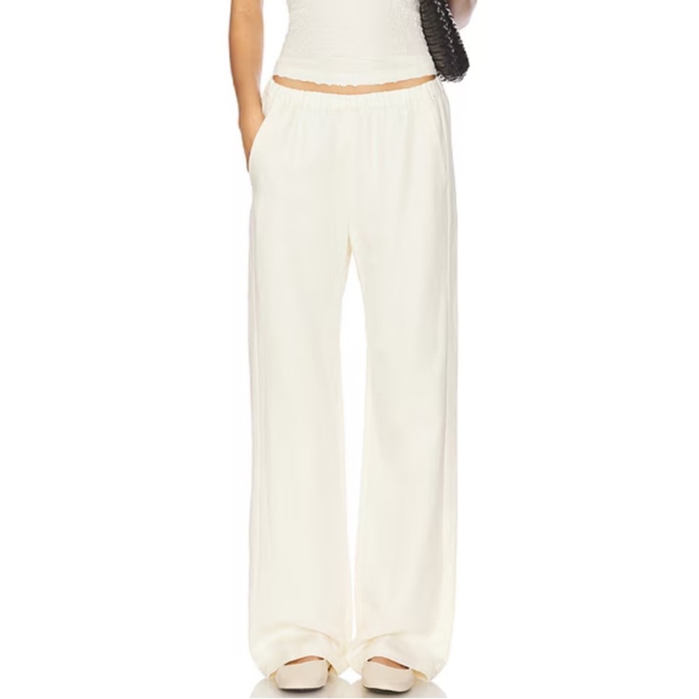 Brand new Enza Costa twill everywhere pant in vanilla - Picture 2 of 8